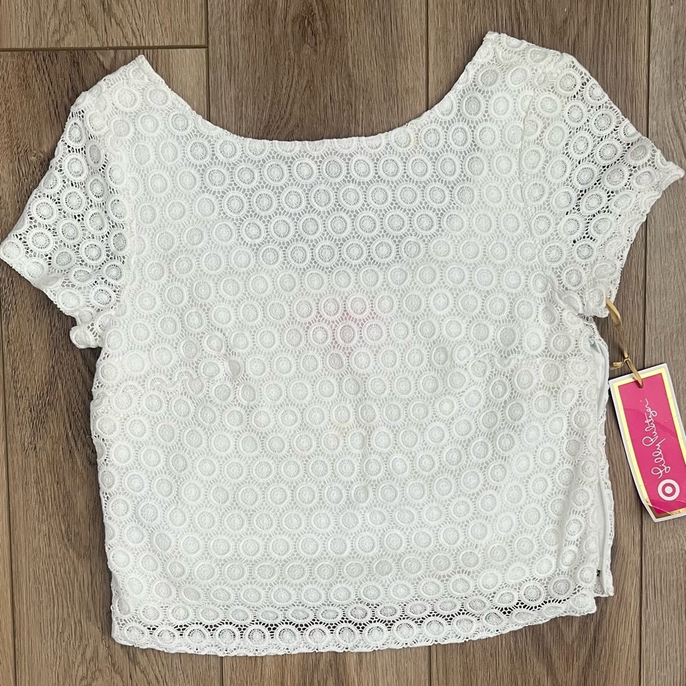 Lilly Pulitzer for Target NWT white top size Small
